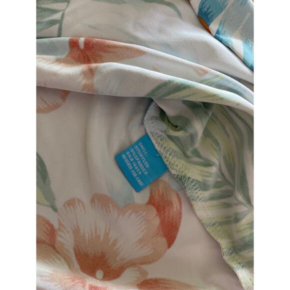 J. McLaughlin Nylon Spandex Signature Blouse 3/4 Sleeve BOTANNICA XS - Picture 5 of 6